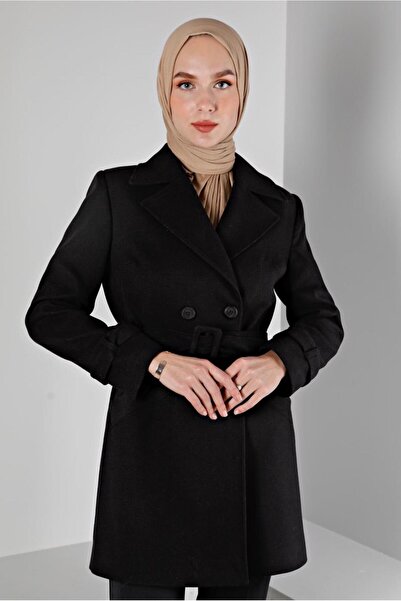 Alvina Пальто з поясом і ґудзиками 90359