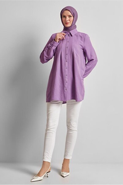 Alvina Shirt Collar Tunic 45496