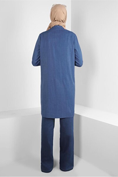 Alvina SLIP DETAILED DENIM PANTS 70601