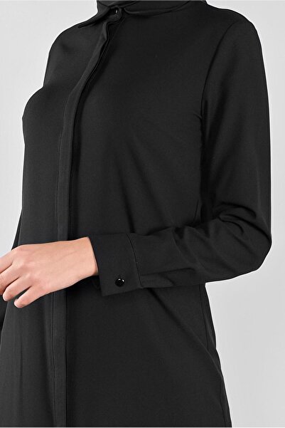 Alvina GİZLİ DÜĞMELİ TUNİK 41228