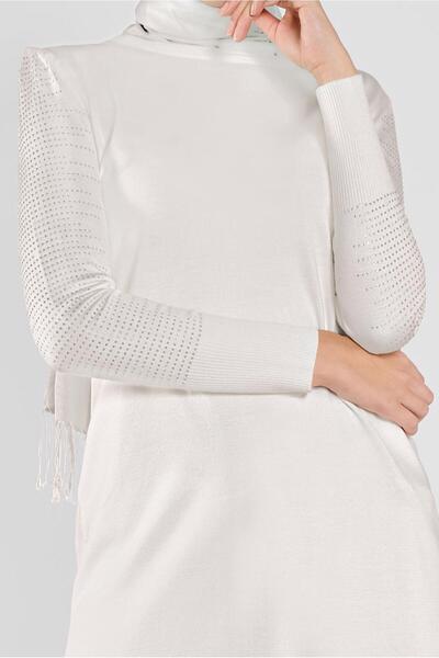 Alvina ΤΟΥΝΙΚ ΠΛΕΚΤΟ ΜΕ ΠΕΤΡΑ ΕΜΠΡΙΜΕ 41009