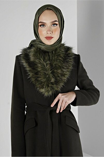 Alvina KÜRKLÜ KUŞAKLI KABAN 90377