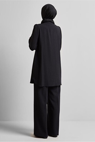 Alvina Lace-Up Detail Pants Suit 45620