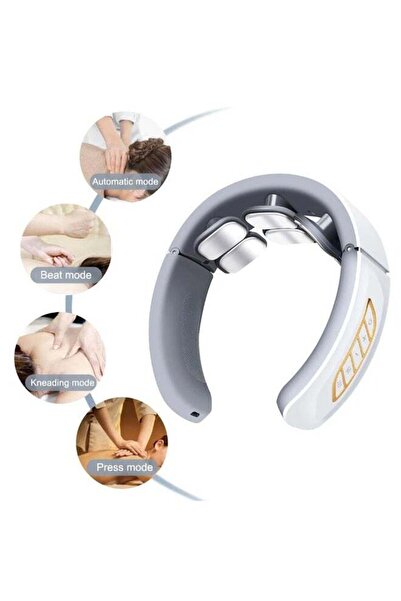 Konka Electric Pulse Neck Massager for Pain Relief (910 White)