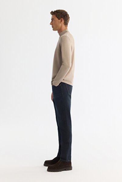 Avva Erkek Vizon Yarım Balıkçı Yaka Rayon Triko Regular Fit Kazak A42Y5100