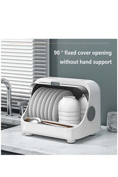 Arabest Countertop Drying Cup Cabinet, Portable Mini Automatic Sterilisers Disinfection Machine for Tablewar