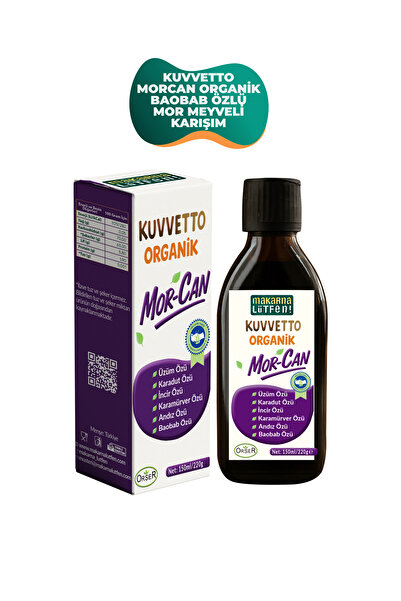 Makarna Lütfen Kuvvetto Morcan Organik Baobab Özlü Mor Meyveli Karışım (220 gram)