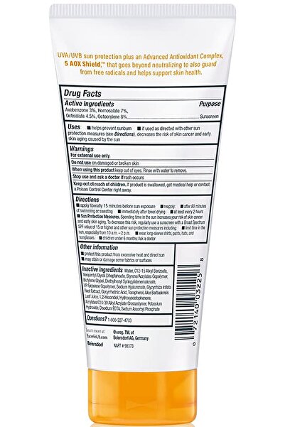 Eucerin Hyaluronik Asit + Nemlendirici İçeren SPF50 Güneş Koruyucu Losyon 150ML