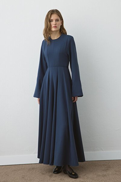 Hooopstore Φόρεμα Indigo με λεπτομέρεια στην πλάτη