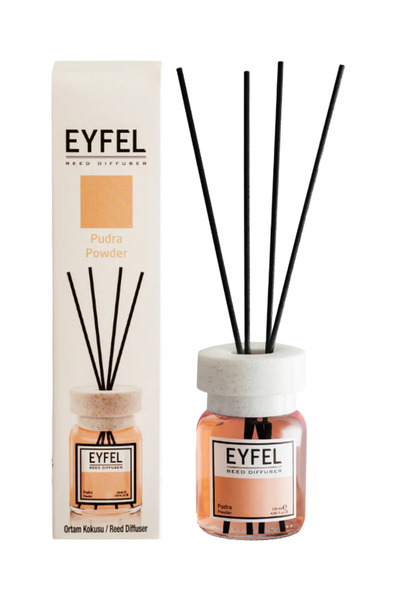 Eyfel odorizant de camera cu bete 120ml, Powder (Pudra)