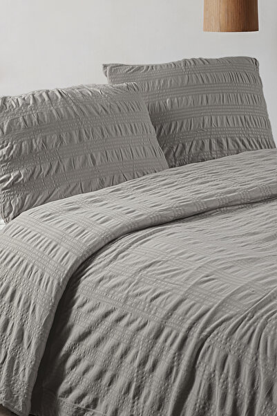 Noctiluca طقم غطاء لحاف مزدوج من نويرا مصنوع من القطن الممشط بنسبة 100%، قابل...