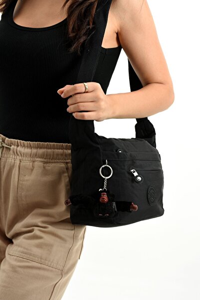 Sanmorris Black Water Resistant Crossbody Women's Bag - For School, Travel and Shoulder