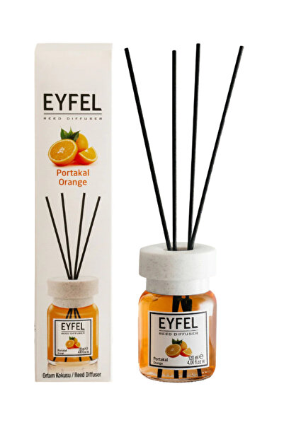 Eyfel odorizant de camera cu bete 120ml, Orange (Portocale)