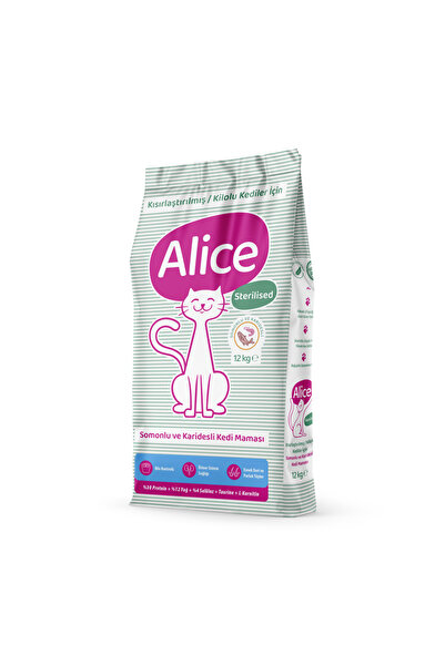 Alice Light&sterilised Somonlu Karidesli Kısırlaştırılmış Super Premium Kedi ...