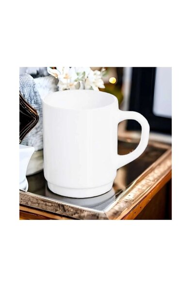 Luminarc Opal White 6-Piece Mug Set Volume 255ml