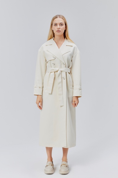Bolivente Oversize Trench Coat with Windbreaker Detail