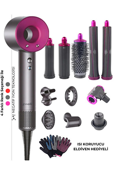 RAYVON Saç Kurutma Ve Şekillendirici Full Set 12in1