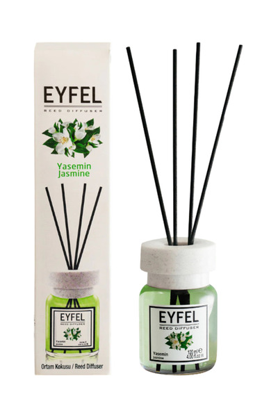Eyfel odorizant de camera cu bete 120ml, Jasmine (Iasomie)