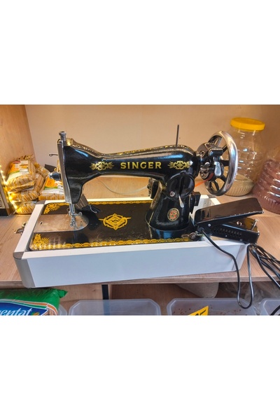 MERİÇ SIFIR DİKİŞ MAKİNESİ ÇANTALI MOTORLU kara kafa