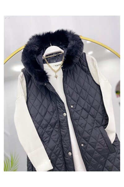 YEDİLALE Pera Quilted Tesettur Vest (in to 50 Sizes)
