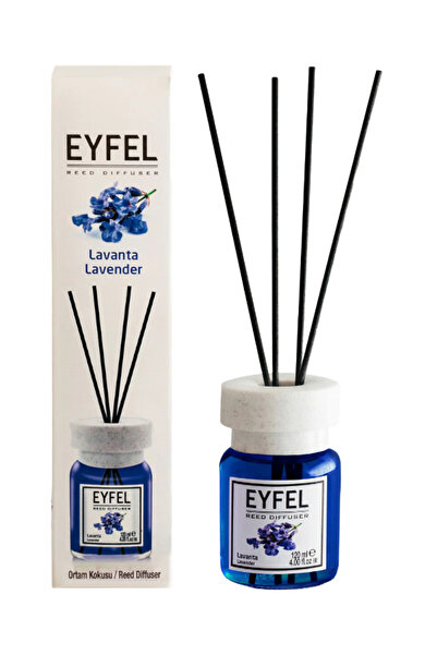 Eyfel odorizant de camera cu bete 120ml, Lavender (Lavanda)