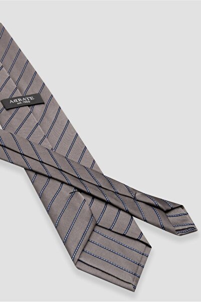 Abbate Вратовръзка 8 см от микрофибър и полиестер, жълта, мъжка, на райета