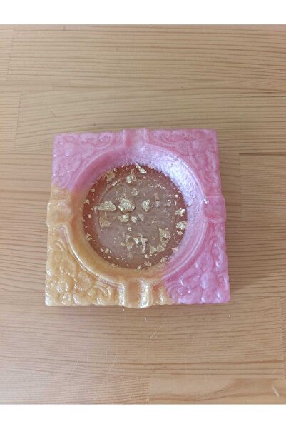 karelim home منفضة سجائر بتصميم زجاجي من الإيبوكسي