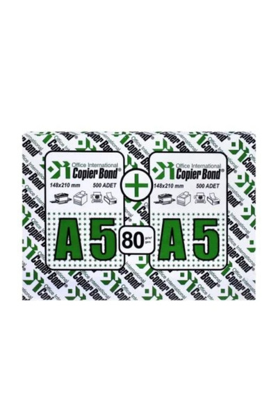 Copier bond Copierbond Fotokopi Kağıdı A5 80 gr 1000 Yaprak