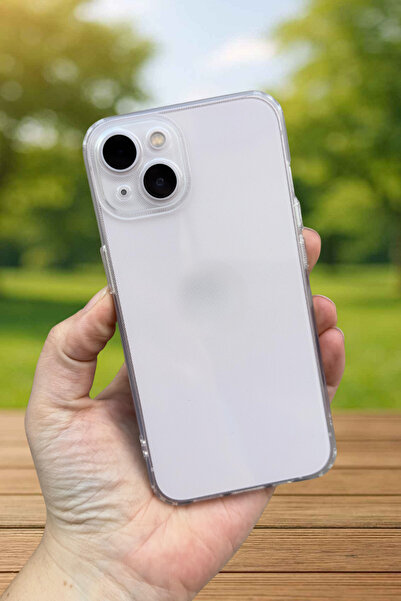 Vip Case iPhone 13 - Şeffaf Darbe Emici Kamera Korumalı Clear Kılıf