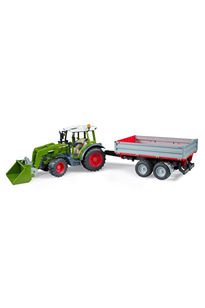 Bruder Nessiworld Fendt Vario 211 Bucket Tractor & Trailer