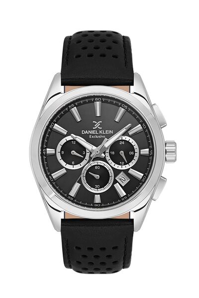Daniel Klein Snl13809.2 Original, Active Function, 3 Atm Water Resistant, Leather Band Men's Wristwatch