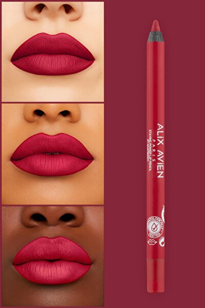 Alix Avien Suya Dayanıklı Uzun Süre Kalıcı Yumuşak Dudak Kalemi - Staying Power Lip Pencil 57 Raspberry
