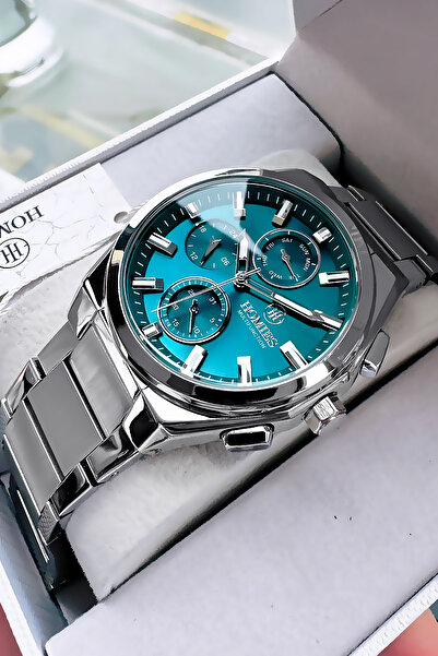 Homies Orjinal Özel Kutulu lik Erkek Kol Saati 3 Atm Su Geçirmez Gümüş Renk Ç...