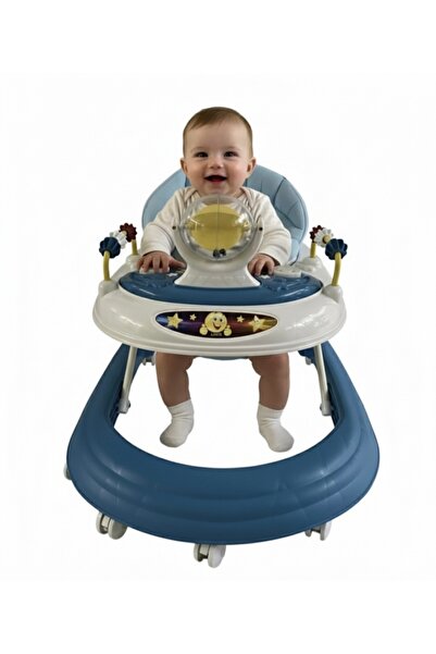 Hobbys RB-1033 Yumurcak Oyuncaklı Müzikli Katlanabilir Çocuk Yürüteci