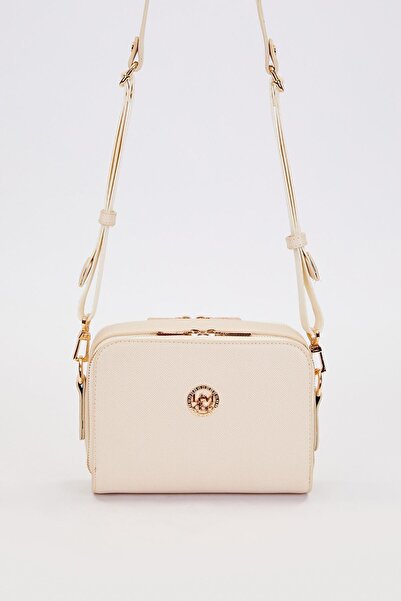 Levidor Τσάντα ώμου με διπλό φερμουάρ, ρυθμιζόμενη