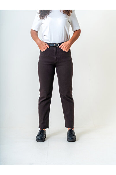 Yüksek Bel Boyfit Jean - ZR