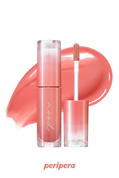 PERIPERA Kalıcı, Pigmentli, Parlak Bitişli Tint Ink Mood Glowy Tint (02 Coral Influencer)
