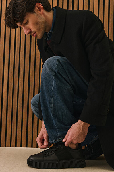 Ziya Чоловічі шкіряні черевики 1531025Z2509 Чорні