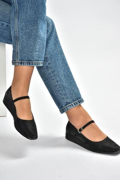 Fox Shoes V820203504 Black Fabric Banded Casual Women's Shoes