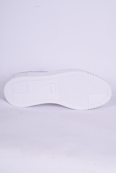 Puma 389390-01 Carina Street Deri Ortopedik Taban Kadın Günlük Beyaz Spor Ayakkabı