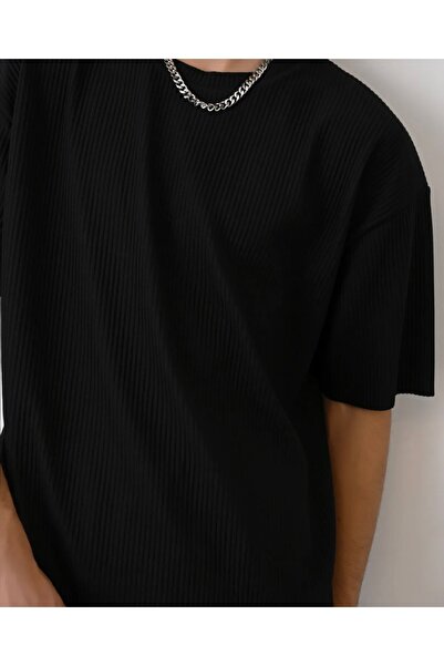 İLKCET MODA Ανδρικό μπλουζάκι Ottoman Premium Oversize