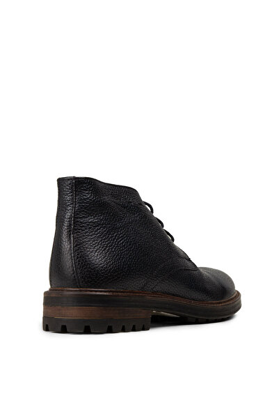 Deery Ανδρικές μπότες Desert από γνήσιο δέρμα Navy Blue