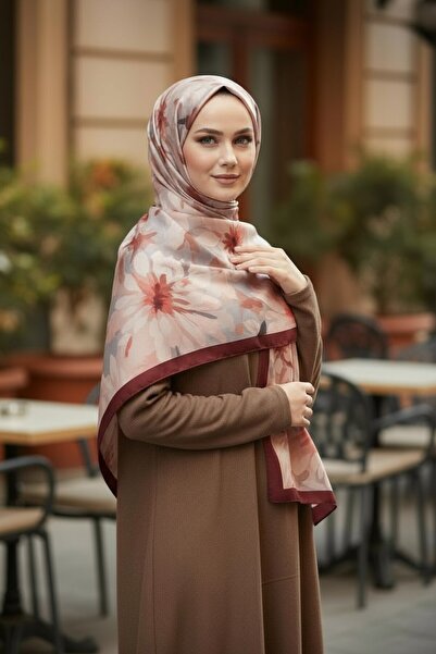 Onur Shawl - New Trend Colors Watercolor Pattern Fashion Soft Shawl Seasonal Fabric Quality Store