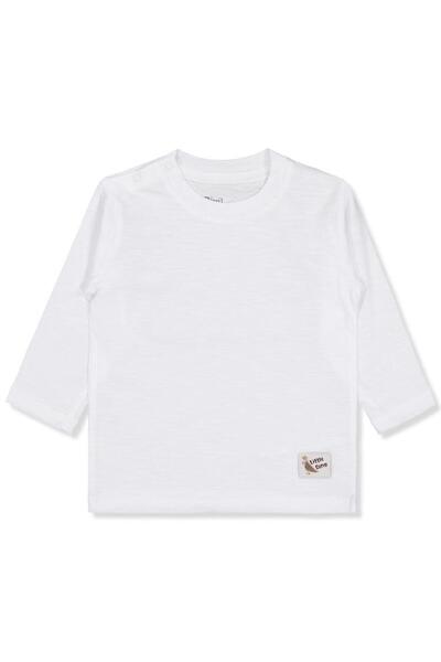 Civil Baby Süs Etiketli 6-18 Ay Sweatshirt - Beyaz 6-9 Ay