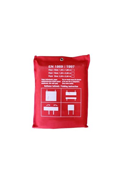 Genel Markalar Özel Kumaşlı Yangın Battaniyesi Ebat (150 X 180) X 5 Adet