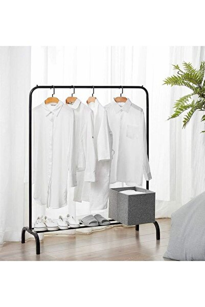 CamelMall Multifunctional Clothing Hanger Black 154x105x43cm