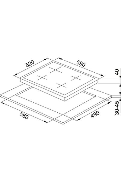 Franke FHNS 604 4G WH C Ankastre Ocak, Beyaz, 60cm