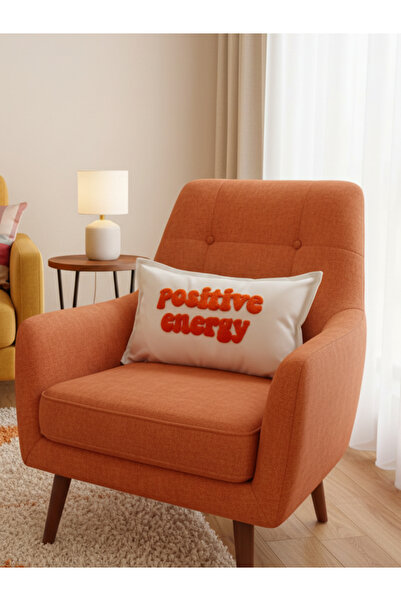 RahanDesign Husă de pernă brodată Positive Energy Punch - Husă de pernă din b...