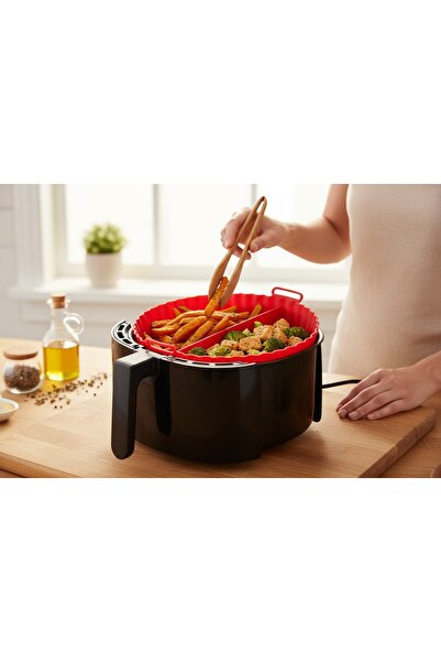 Pai Airfryer Compatible Silicone Cooking Container – Non-Stick, Heat Resistant