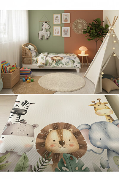 Evmila Aslan Desenli, Baskılı Tek Kişilik ve Çocuk Pike Takımı